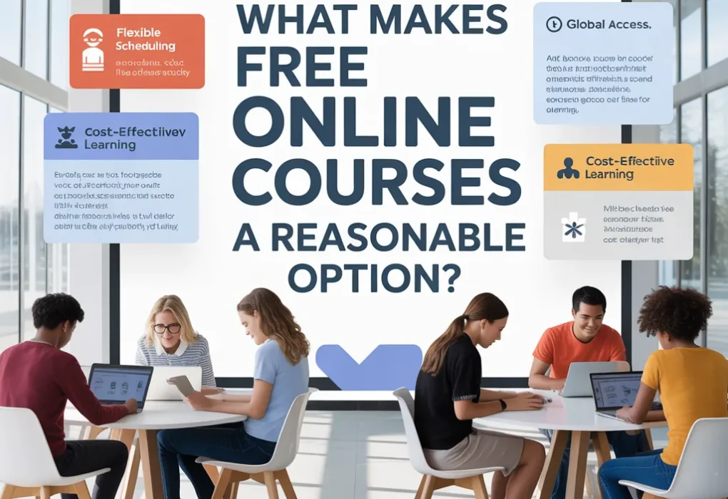 What Makes Free Online Courses a Reasonable Option?