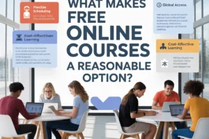 What Makes Free Online Courses a Reasonable Option?